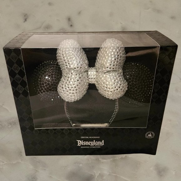 DISNEY 60TH ANNIVERSARY MINNIE MOUSE EARS SWAROVSKI ARRIBAS CRYSTAL HEADBAND LE Disney | Accessories | Disney 6th Anniversary Minnie Mouse  main image 4